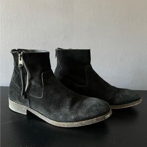 Allsaints Western heel zip boot Size 44 / 11US